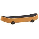Skateboard  Squeezie® Stress Reliever - Brown-black