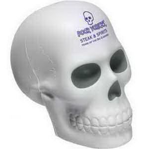 Main Product Image for Custom Printed Stress Reliever Skull