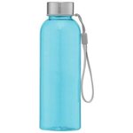 Paw Water Bottle and Neck Strap Set - Blue and White