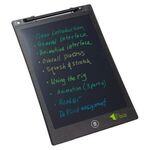 Slate 10- LCD Memo Board - Medium Black