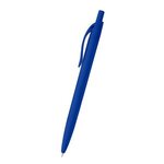 Sleek Write Rubberized Pen - Blue