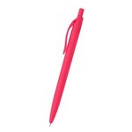 Sleek Write Rubberized Pen - Pink