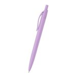 Sleek Write Rubberized Pen - Purple