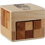 Sliding Cube Puzzle - Light Brown
