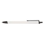 Slim Click Pen - White/ Black