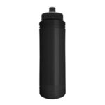 Slim line - 25 oz. Eco Water Bottle with Push-pull lid - Black