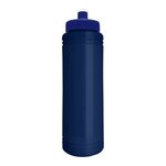 Slim line - 25 oz. Eco Water Bottle with Push-pull lid - Navy Blue
