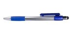 Slim Tech Stylus Pen - Silver-blue