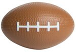 Slow Return Foam Squeezies  3.5" Football Stress Relievers - Brown