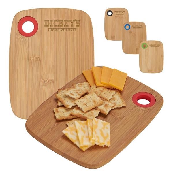 Main Product Image for Small Bamboo Cutting Board with Silicone Ring