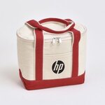 Small Canvas Boat Cooler -  