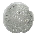 Small Circle Gel Bead Hot/Cold Pack - White
