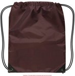 Small Drawstring Backpack - Burgundy