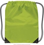 Small Drawstring Backpack - Lime