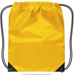 Small Drawstring Backpack - Yellow