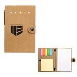 Small Snap Notebook With Desk Essentials - Natural