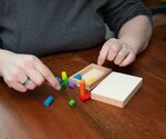 Small Wooden Log Puzzle -  