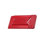 Smart Mobile Wallet w/Phone Stand & Screen Cleaner - Red