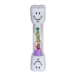 Smile Two Minute Brushing Sand Timer - Purple