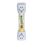 Smile Two Minute Brushing Sand Timer - Yellow