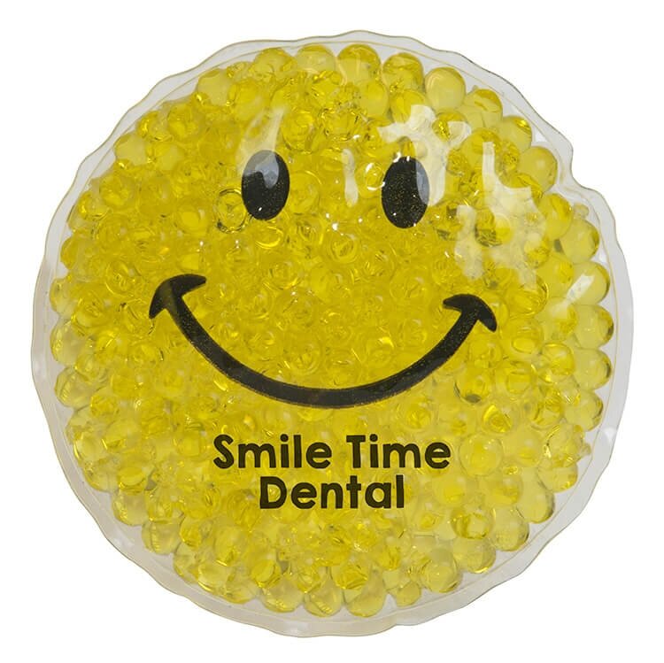 Main Product Image for Smiley Face Gel Beads Hot/Cold Pack