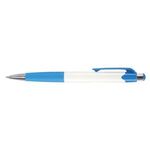Smoothy Classic Pen - White-light Blue