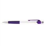 Smoothy Classic Pen - White/Purple