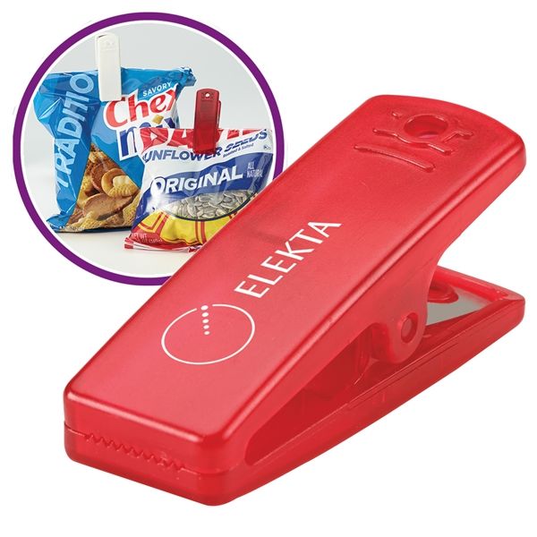 Main Product Image for Imprinted Snack-In  (TM) Clip