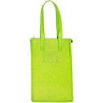 Snack Size Non-Woven Cooler - Lime Green