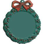 Snap-In Photo Wreath - Green