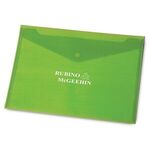 Snap-It Envelope - Translucent Lime Green