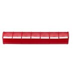 Snap-Open 7 Day Med Minder -  Solid Red