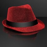 Snazzy Fedora Hat with Black Bands (NON-Light Up) -  