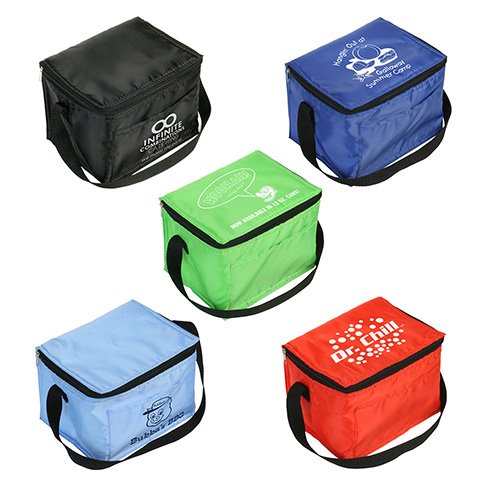 Main Product Image for Promotional Imprinted Cooler Bag Snow Roller 6-Pack