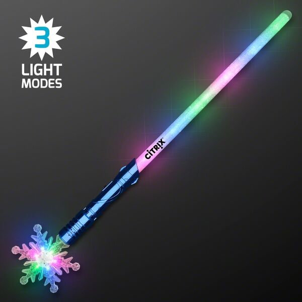 Main Product Image for Snowflake Light Staff LED Saber