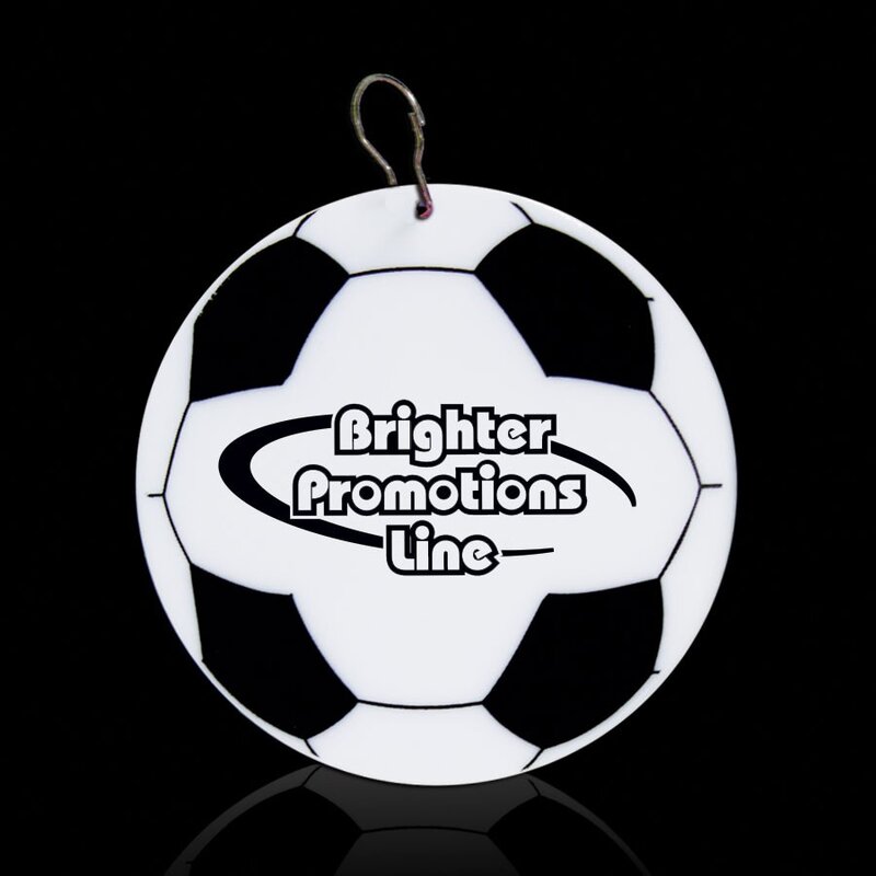 Main Product Image for Soccer Ball Plastic Medallion Badges