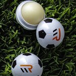 Soccer Ball Shaped Lip Balm -  