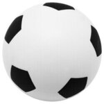 Soccer Ball Squeezies(R) Stress Reliever - Black-white