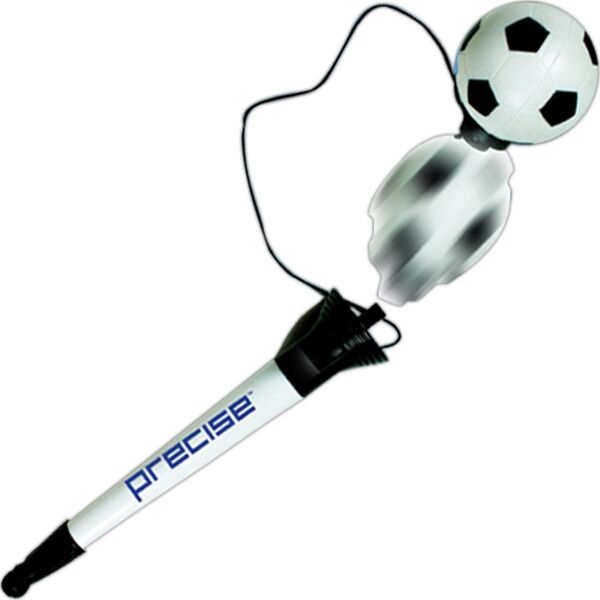 Main Product Image for Promotional Soccer Pop Top Pen