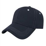 Soft Textured Polyester Mesh Cap - Navy