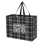 Soho Tartan Laminated Non-Woven Shopper Bag -  
