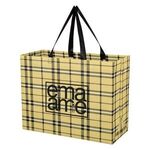 Soho Tartan Laminated Non-Woven Shopper Bag -  