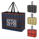 Buy Tartan Laminated Non-Woven Shopper Bag