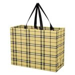 Soho Tartan Laminated Non-Woven Shopper Bag -  