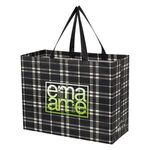 Soho Tartan Laminated Non-Woven Shopper Bag -  