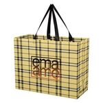 Soho Tartan Laminated Non-Woven Shopper Bag -  