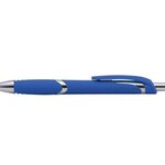 Solana Softy Pen w/ Stylus - Blue/Silver