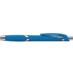 Solana Softy Pen w/ Stylus - Light Blue/Silver