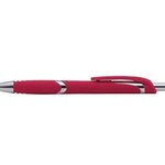 Solana Softy Pen w/ Stylus - Red/Silver