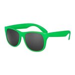 Solid Color Classic Sunglasses - Green